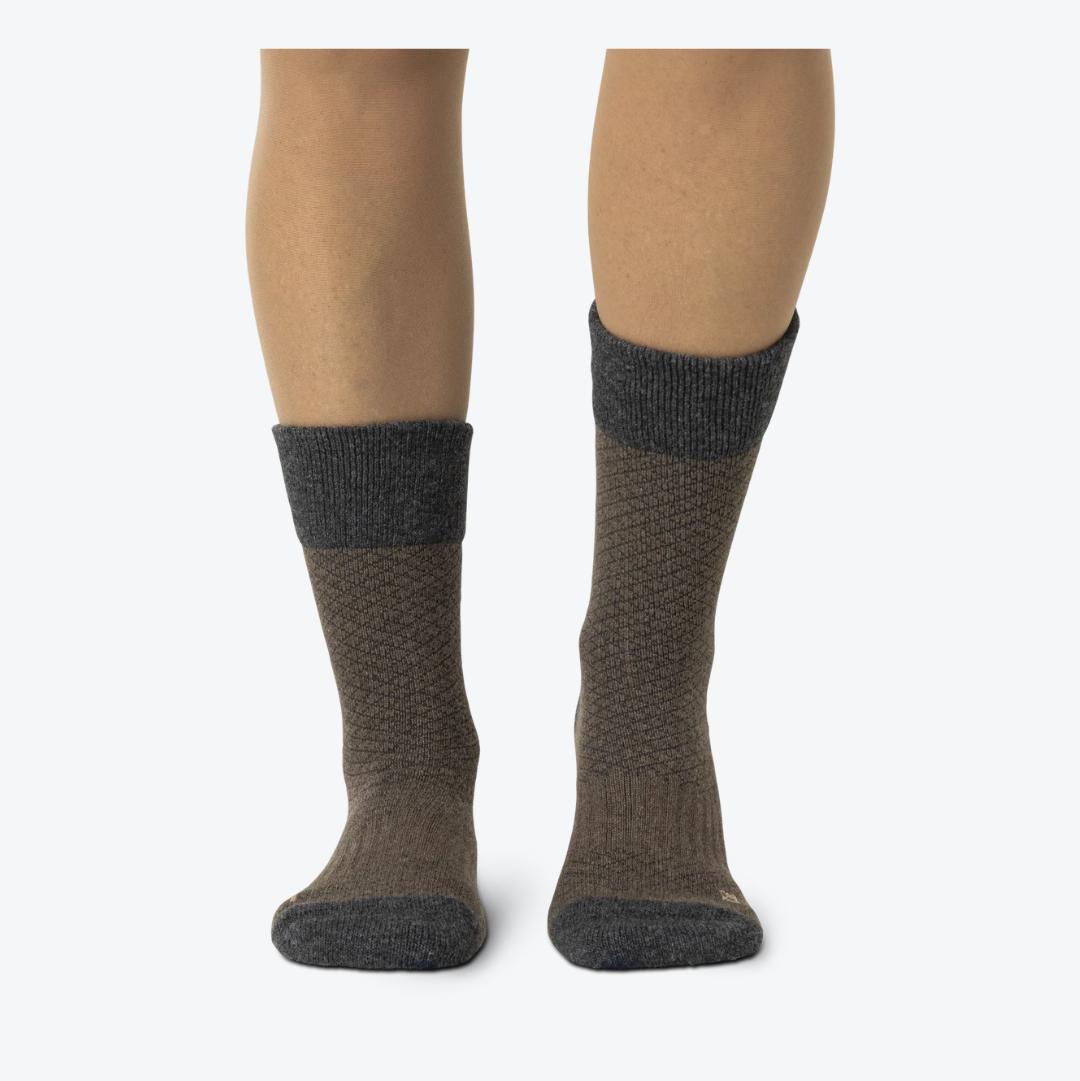 Brede - Uldsokker Vandreture Brune