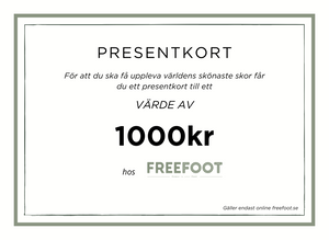 Freefoot Sverige Gavekort