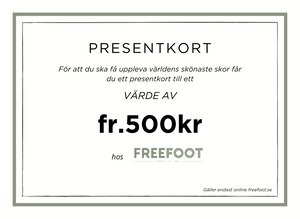 Freefoot Sverige Gavekort
