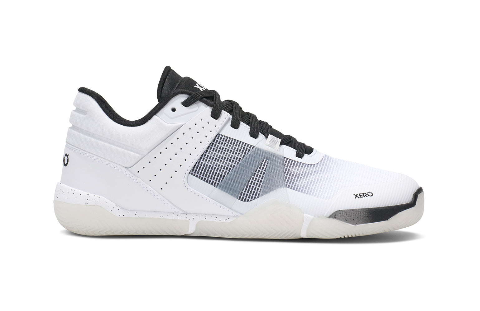 Xero Shoes X1 Low damsko i vitt – barfotasko med noll drop, bred tåbox och ultralätt design för naturlig rörelse vid löpning och vardag.