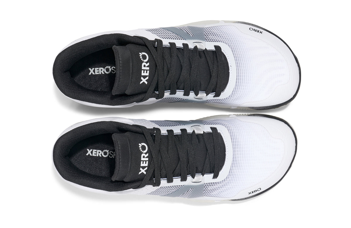 Xero Shoes X1 Low damsko i vitt – barfotasko med noll drop, bred tåbox och ultralätt design för naturlig rörelse vid löpning och vardag.