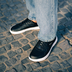 Zing Barefoot Sneakers Barebarics Sort/Hvid