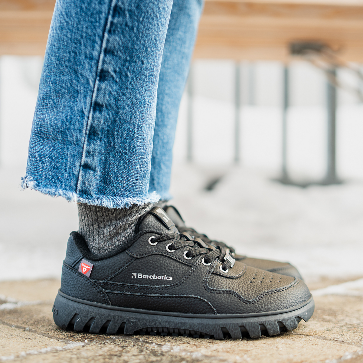 Zing Frost Barefoot Sneakers Barefoot Sort